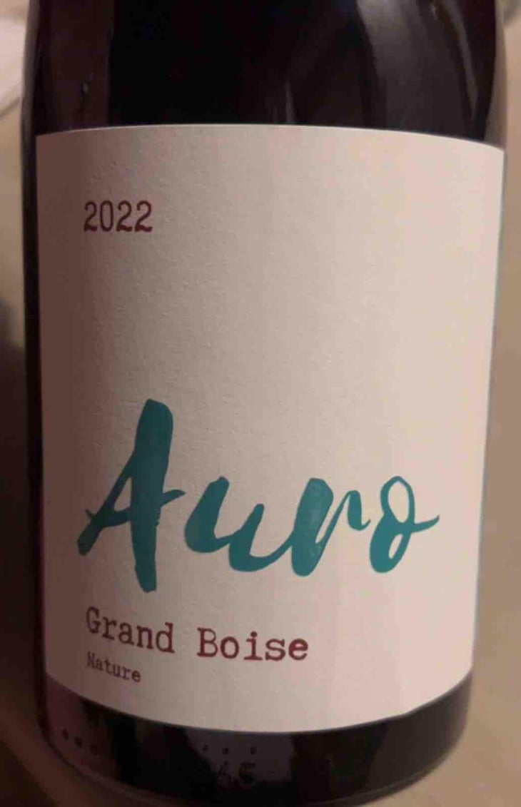 Auro - Domaine Grand Boise - Jean Simonet -2021