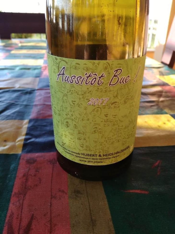 Aussitôt Bue (old label) - Vin Hausherr - Hubert & Heidi Hausherr 