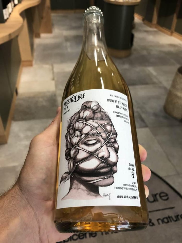 Aussitôt Bue (old label) - Vin Hausherr - Hubert & Heidi Hausherr 