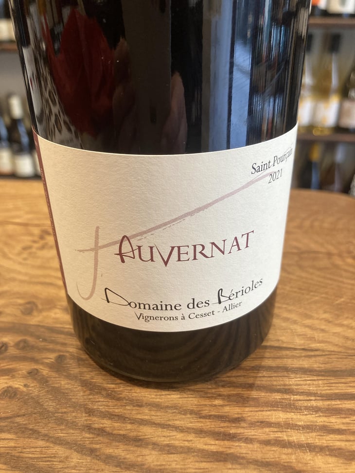 Auvernat - Domaine Des Bérioles - Jean Teissedre, Sophie et Jérôme Roux -2021