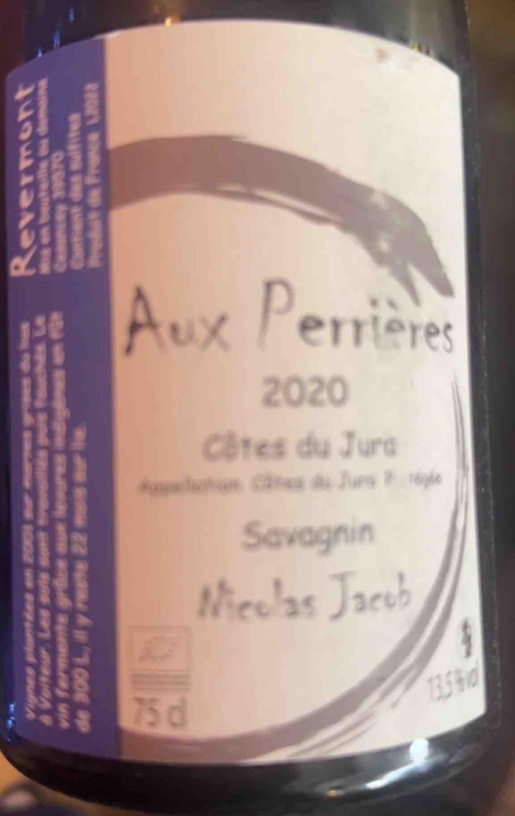 Aux Perrieres - Nicolas Jacob - Nicolas Jacob 