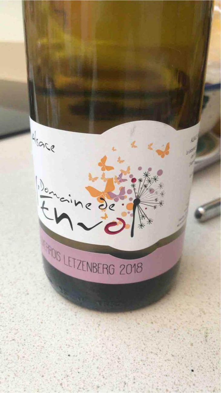 Auxerois Letzenberg - Domaine De L’envol - Bernard, Manuela, Daniel, Raphaël & Catherine Hirsinger -2018