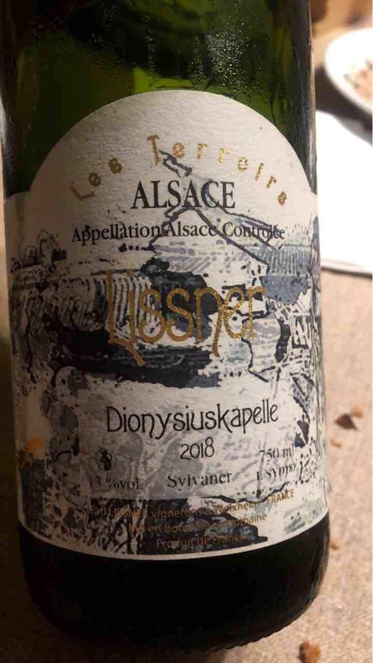 Auxerrois Lieux Dit Obertal Collines du Horn - Lissner - Bruno et Theo Schloegel 