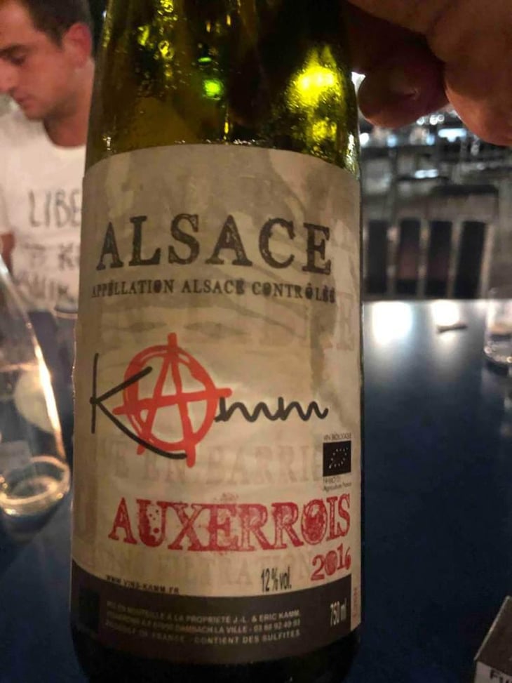 Auxerrois Nature - Jean-Louis & Éric Kamm - Éric Kamm 