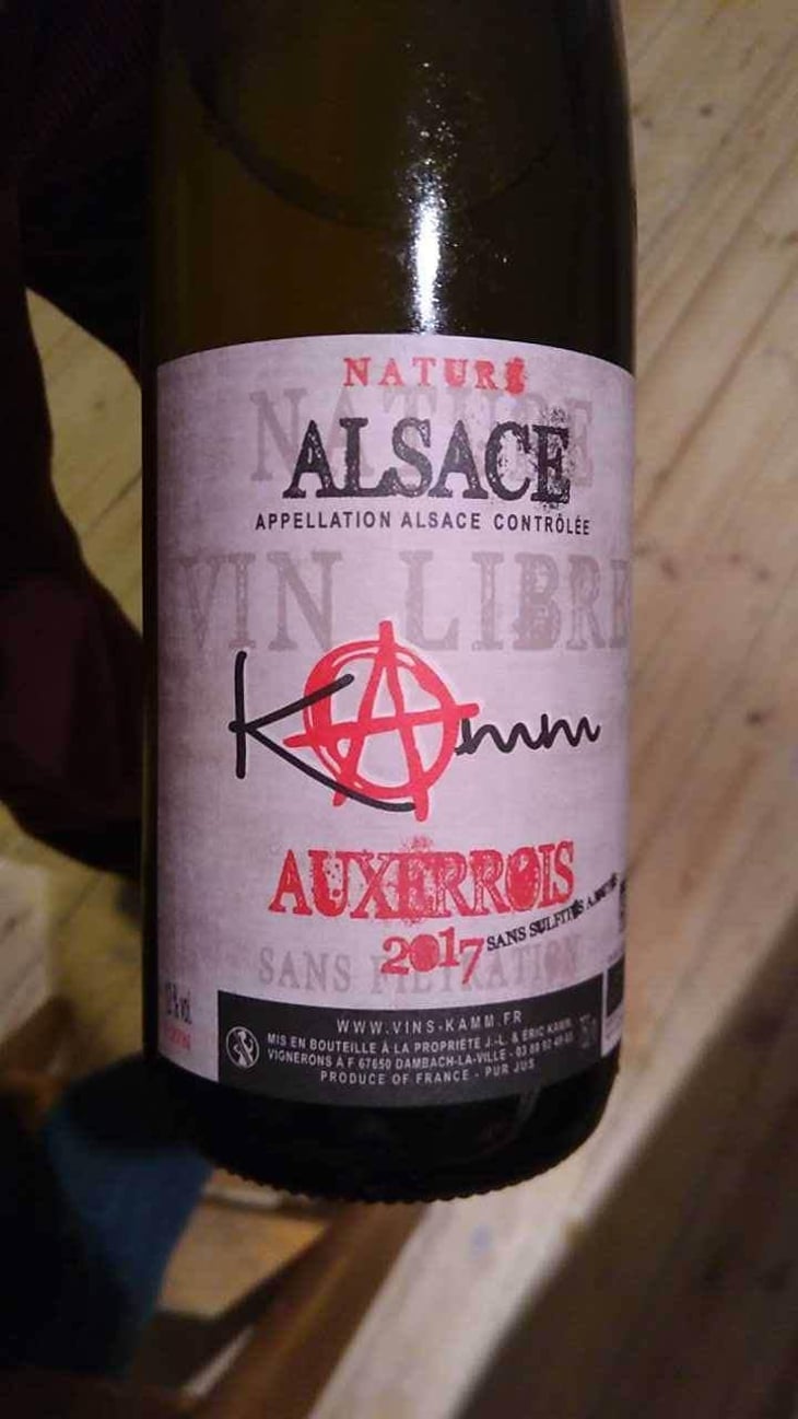 Auxerrois Nature - Jean-Louis & Éric Kamm - Éric Kamm 