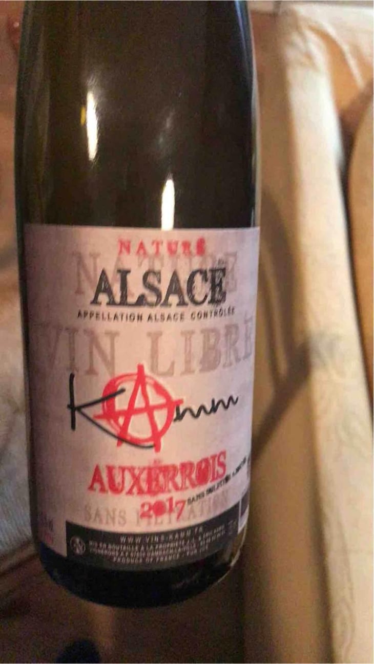 Auxerrois Nature - Jean-Louis & Éric Kamm - Éric Kamm 