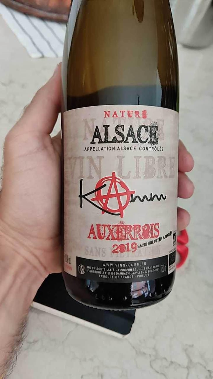 Auxerrois Nature - Jean-Louis & Éric Kamm - Éric Kamm 