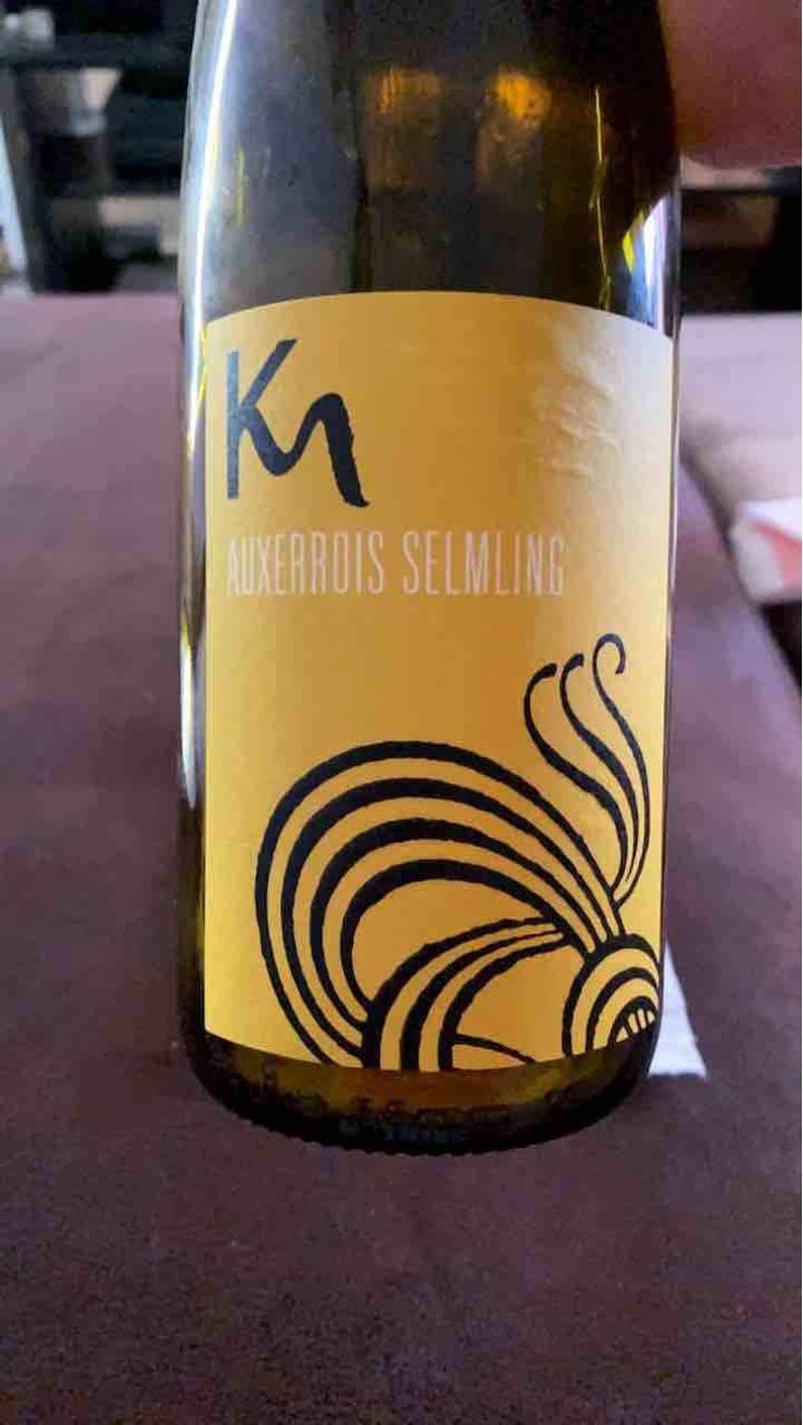 Auxerrois Selmling - Kumpf & Meyer - Julien Albertus 