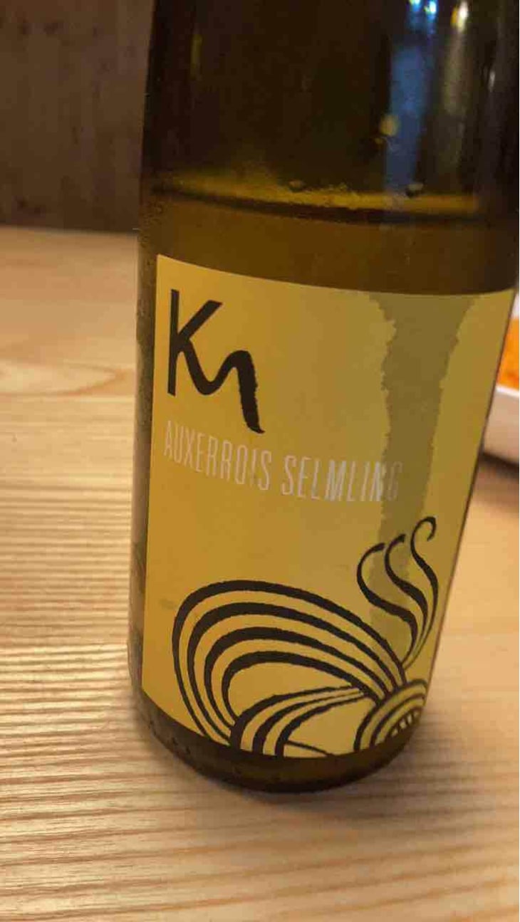 Auxerrois Selmling - Kumpf & Meyer - Julien Albertus 