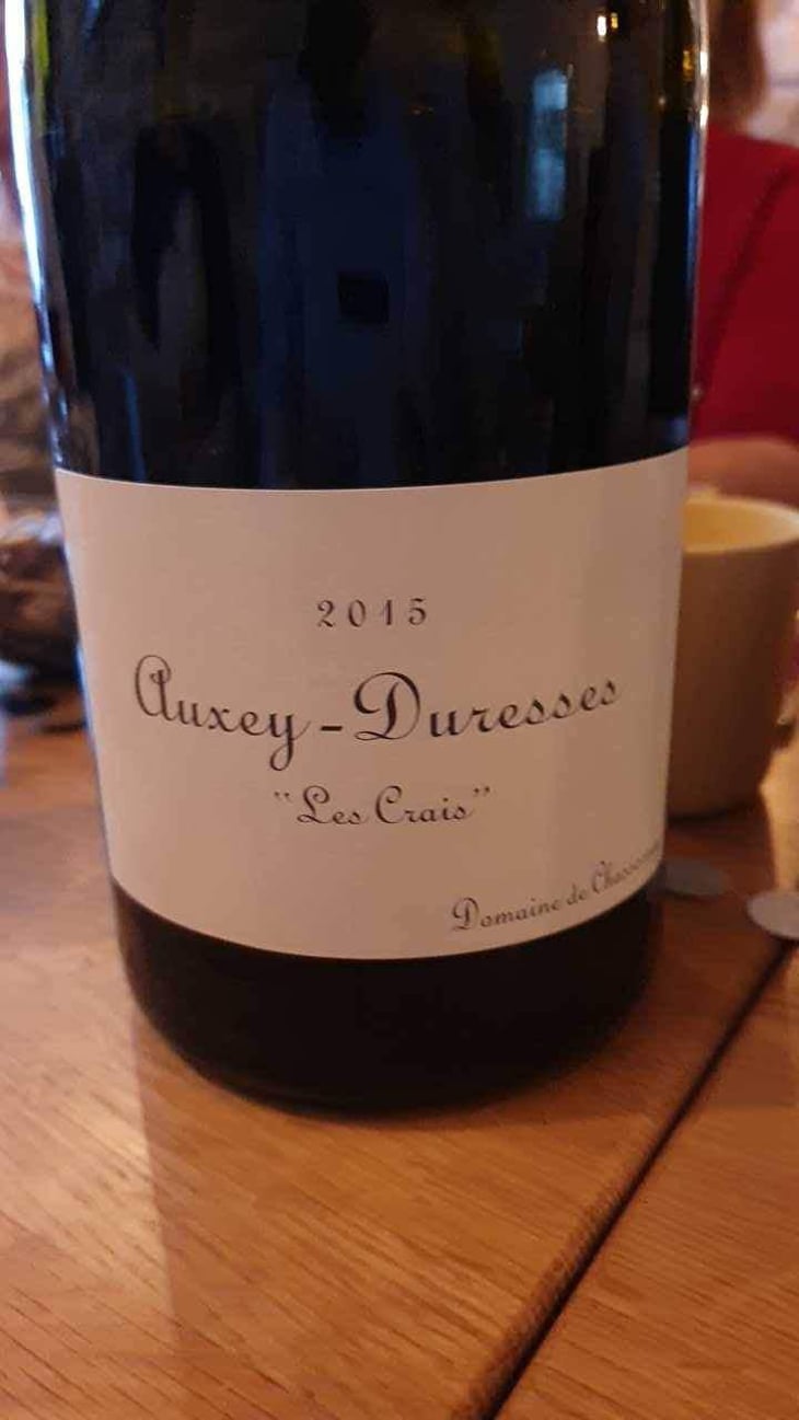 Auxey-Duresses "Les Crais" (rouge) - Domaine de Chassorney - Frédéric Cossard 