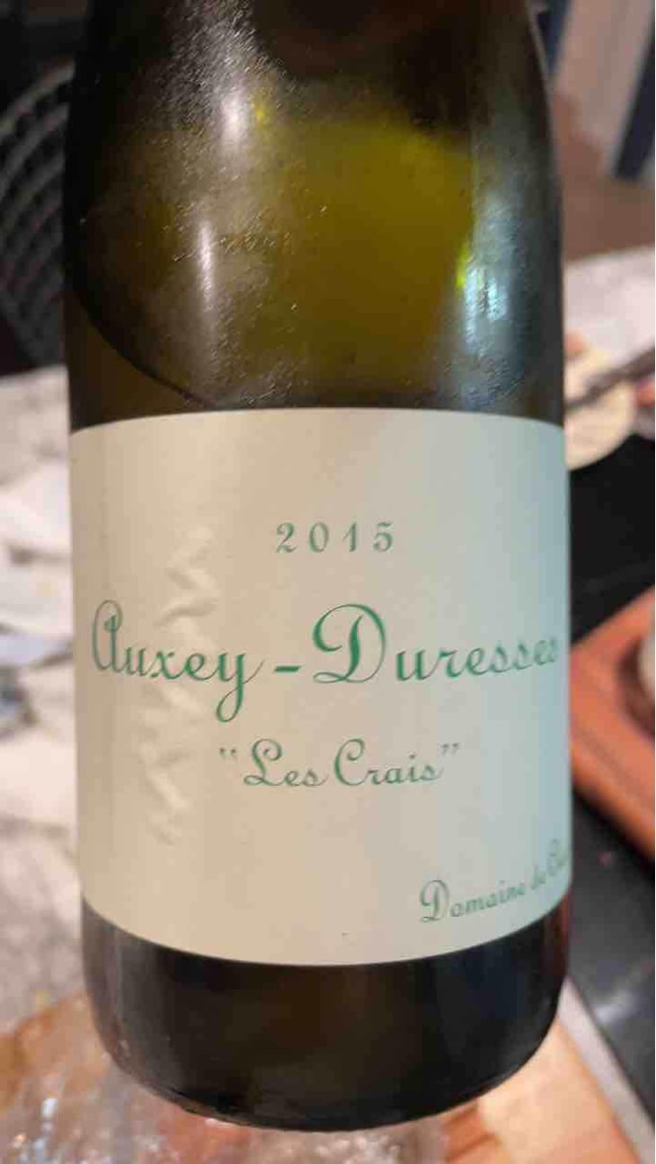 Auxey-Duresses "Les Crais" (rouge) - Domaine de Chassorney - Frédéric Cossard 