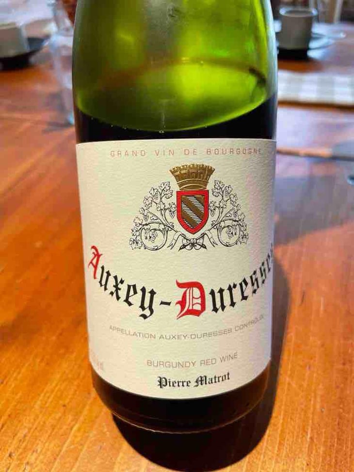Auxey-Duresses - Domaine Matrot - Thierry & Pascale Matrot -2019