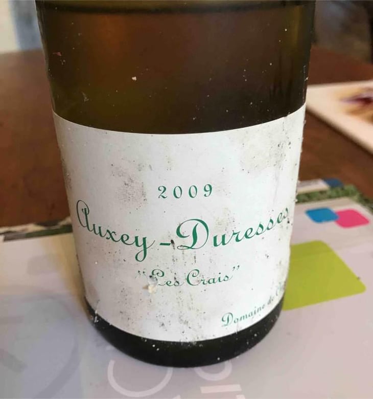 Auxey-Duresses "Les Crais" (blanc) - Domaine de Chassorney - Frédéric Cossard 