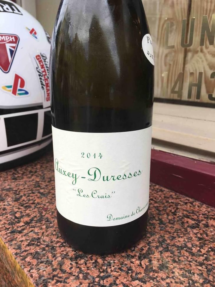 Auxey-Duresses "Les Crais" (blanc) - Domaine de Chassorney - Frédéric Cossard 