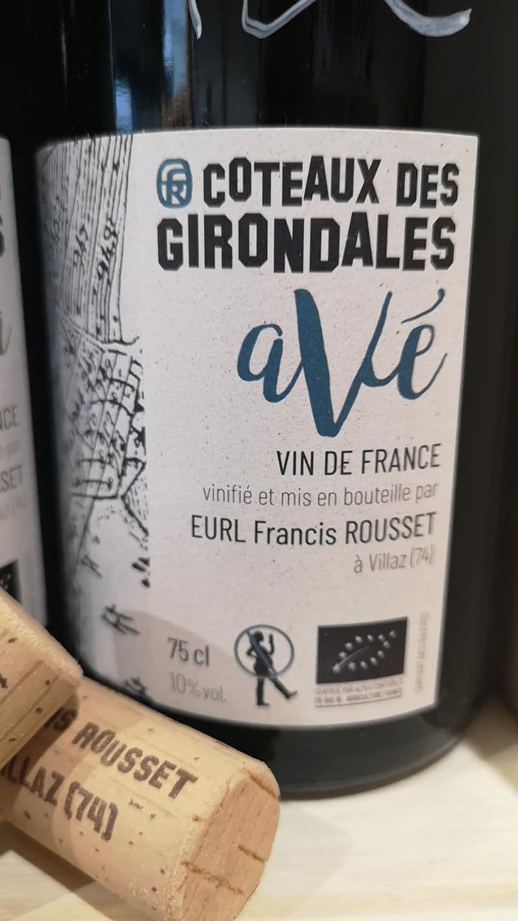 Avé - Coteaux des Girondales - Francis Rousset 