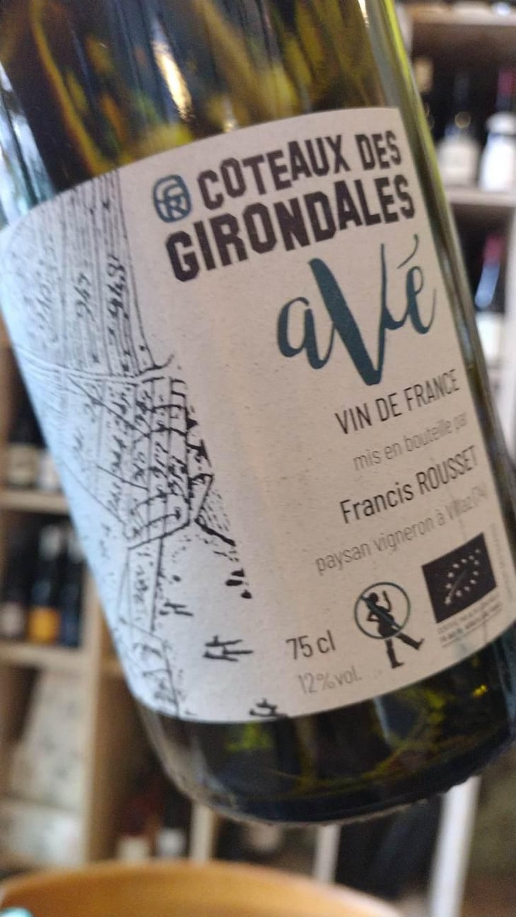 Avé - Coteaux des Girondales - Francis Rousset 
