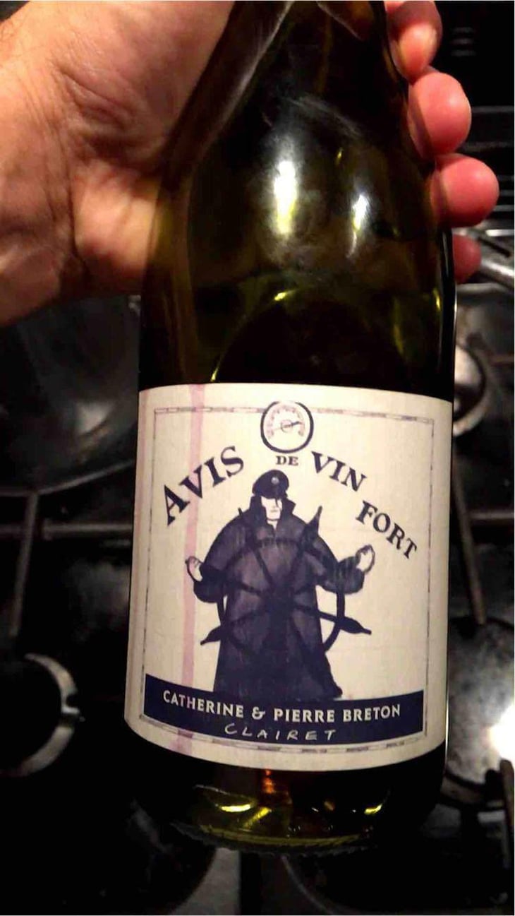 Avis de Vin Fort - Domaine Breton - Catherine & Pierre Breton 