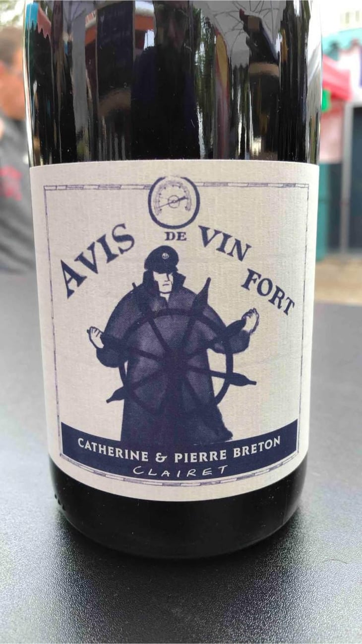 Avis de Vin Fort - Domaine Breton - Catherine & Pierre Breton 
