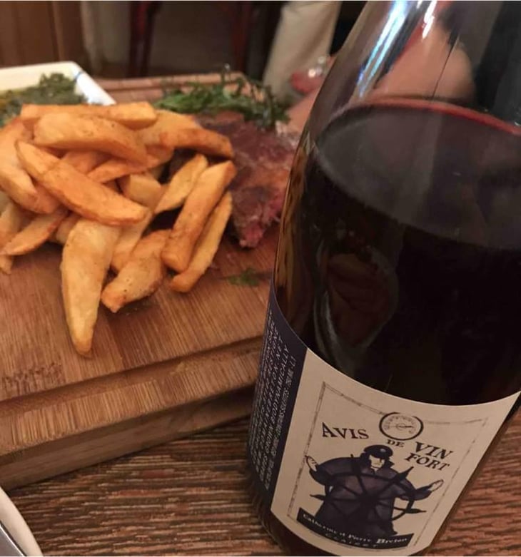 Avis de Vin Fort - Domaine Breton - Catherine & Pierre Breton 