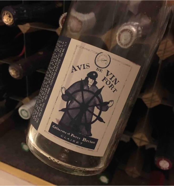 Avis de Vin Fort - Domaine Breton - Catherine & Pierre Breton 