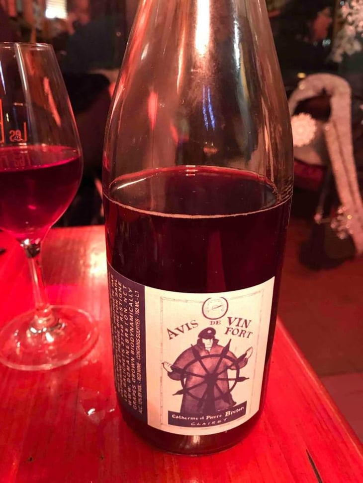 Avis de Vin Fort - Domaine Breton - Catherine & Pierre Breton 