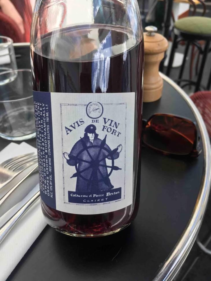 Avis de Vin Fort - Domaine Breton - Catherine & Pierre Breton 