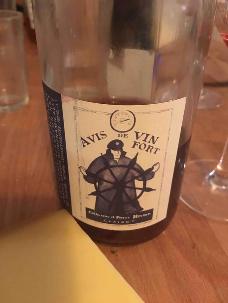 Avis de Vin Fort - Domaine Breton - Catherine & Pierre Breton 
