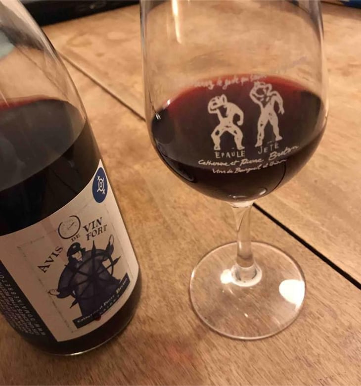 Avis de Vin Fort - Domaine Breton - Catherine & Pierre Breton 