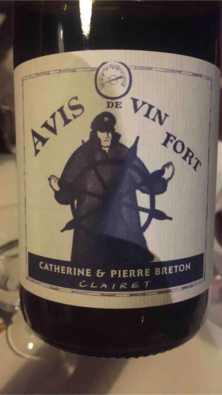 Avis de Vin Fort - Domaine Breton - Catherine & Pierre Breton 