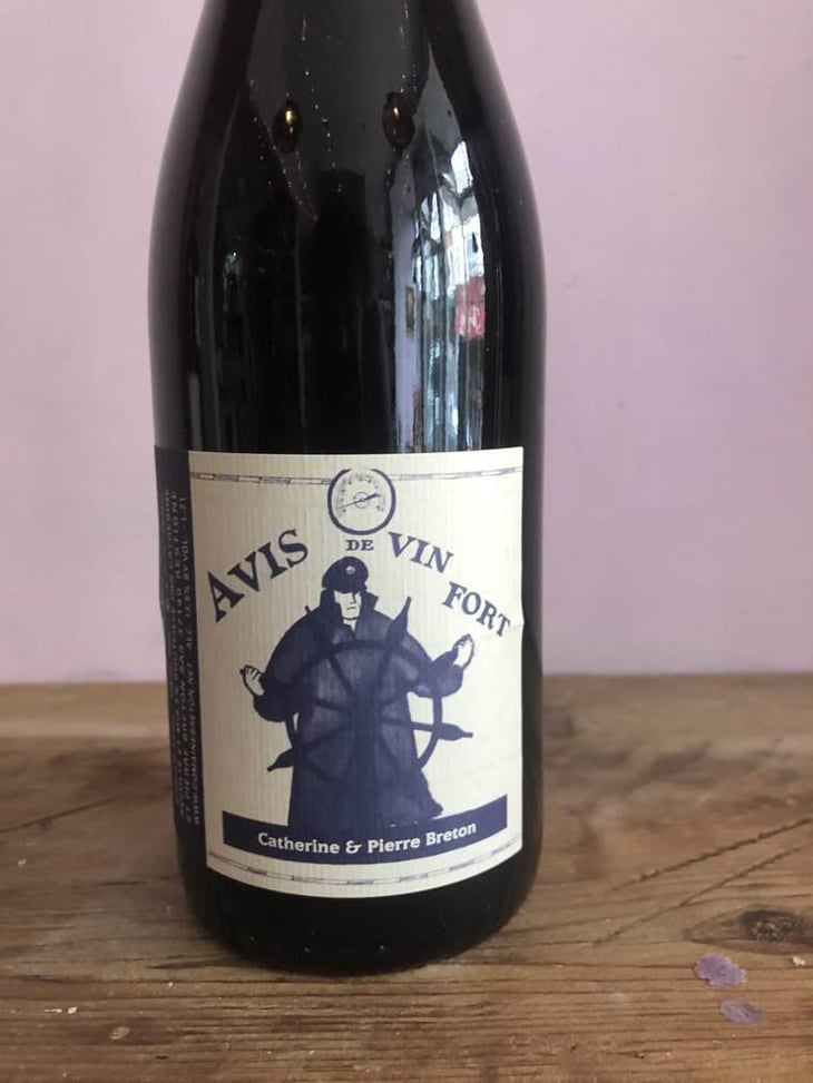 Avis de Vin Fort - Domaine Breton - Catherine & Pierre Breton 
