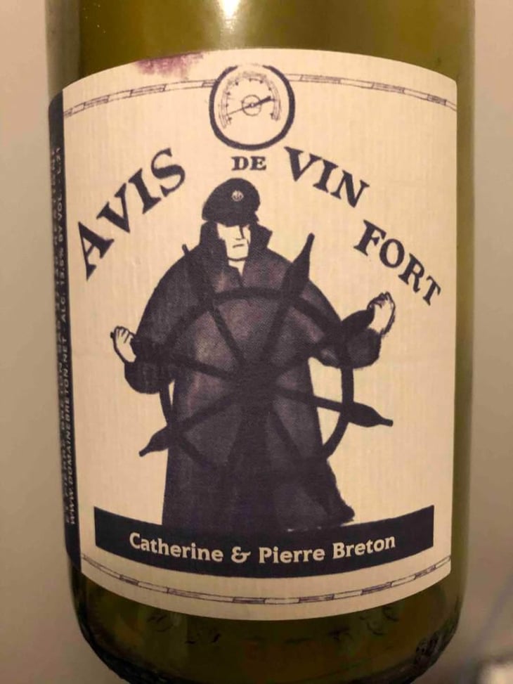 Avis de Vin Fort - Domaine Breton - Catherine & Pierre Breton 