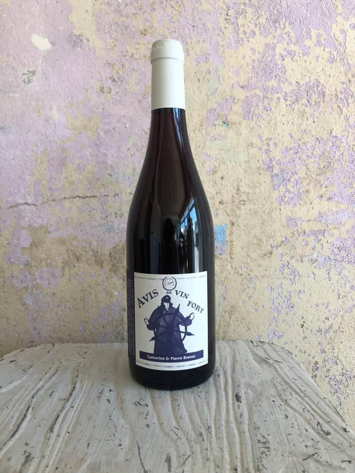 Avis de Vin Fort - Domaine Breton - Catherine & Pierre Breton 