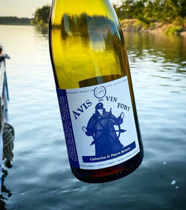 Avis de Vin Fort - Domaine Breton - Catherine & Pierre Breton 