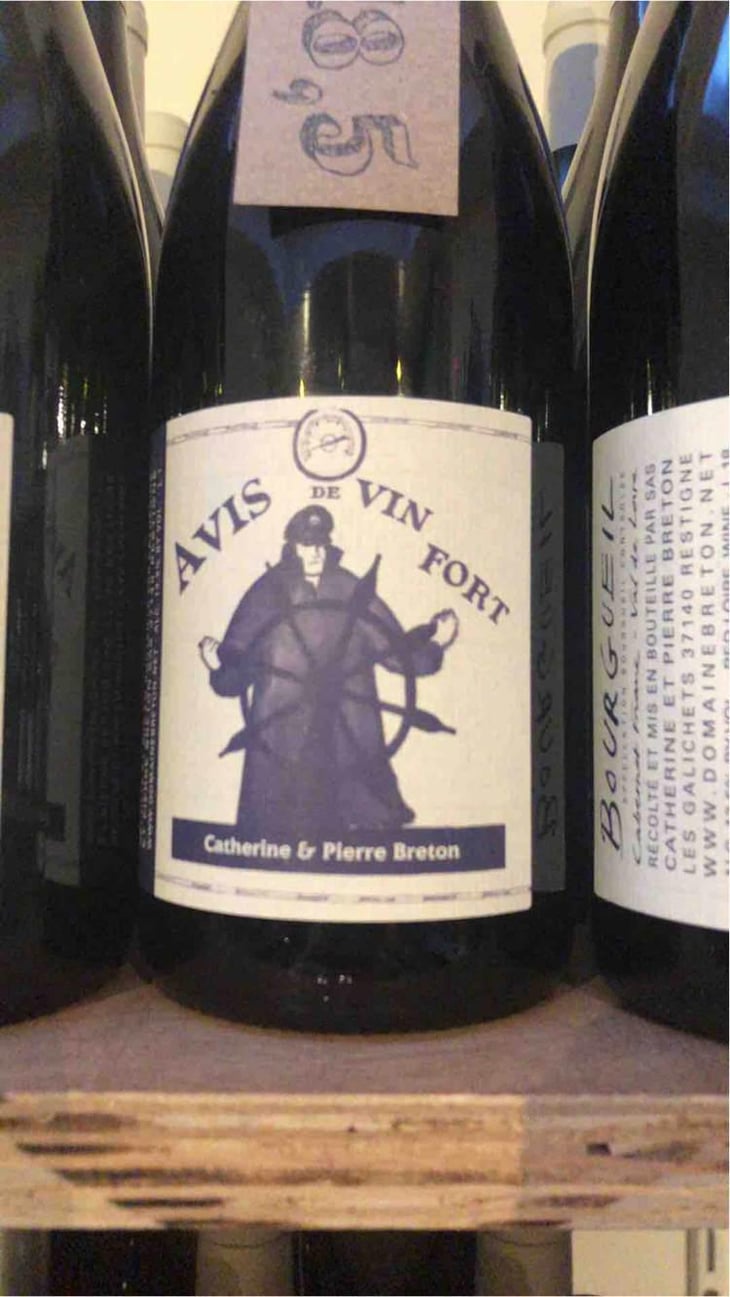 Avis de Vin Fort - Domaine Breton - Catherine & Pierre Breton 