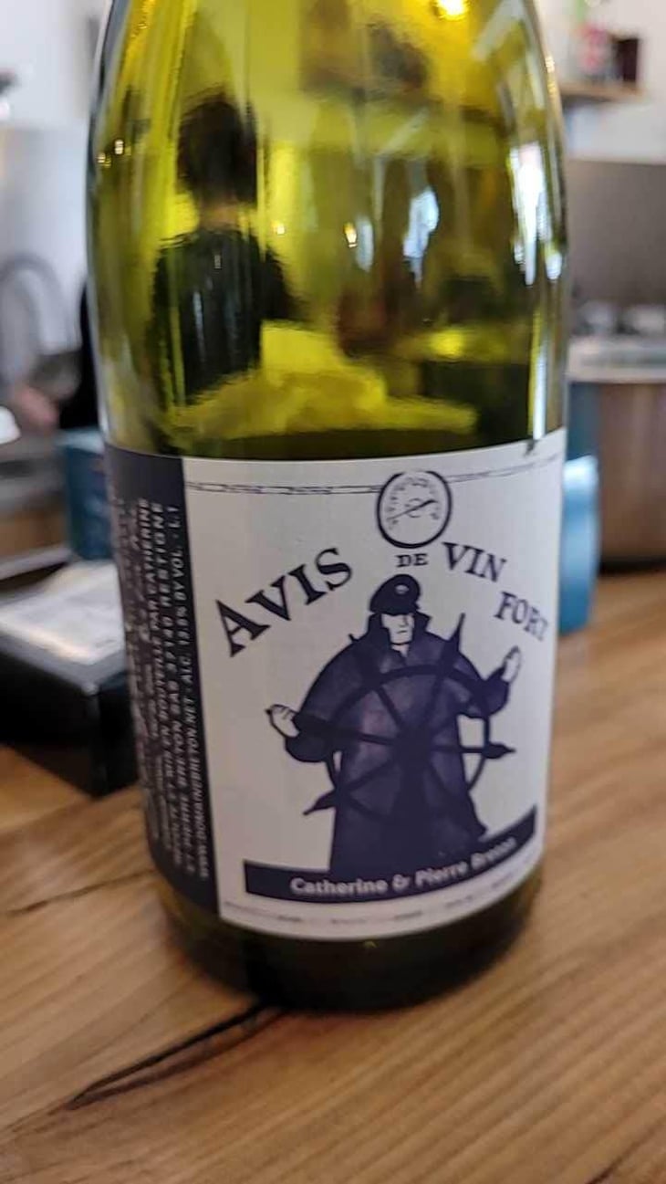 Avis de Vin Fort - Domaine Breton - Catherine & Pierre Breton 