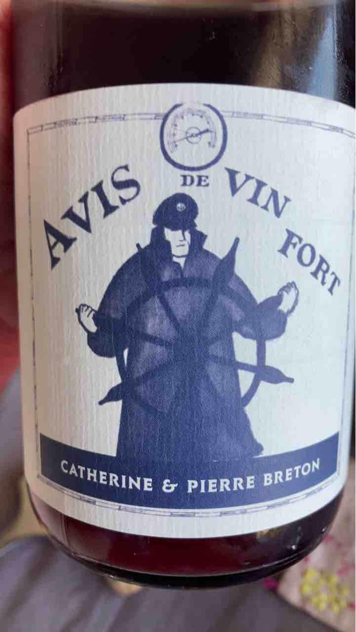 Avis de Vin Fort - Domaine Breton - Catherine & Pierre Breton 