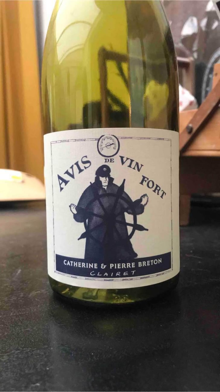 Avis de Vin Fort - Domaine Breton - Catherine & Pierre Breton 