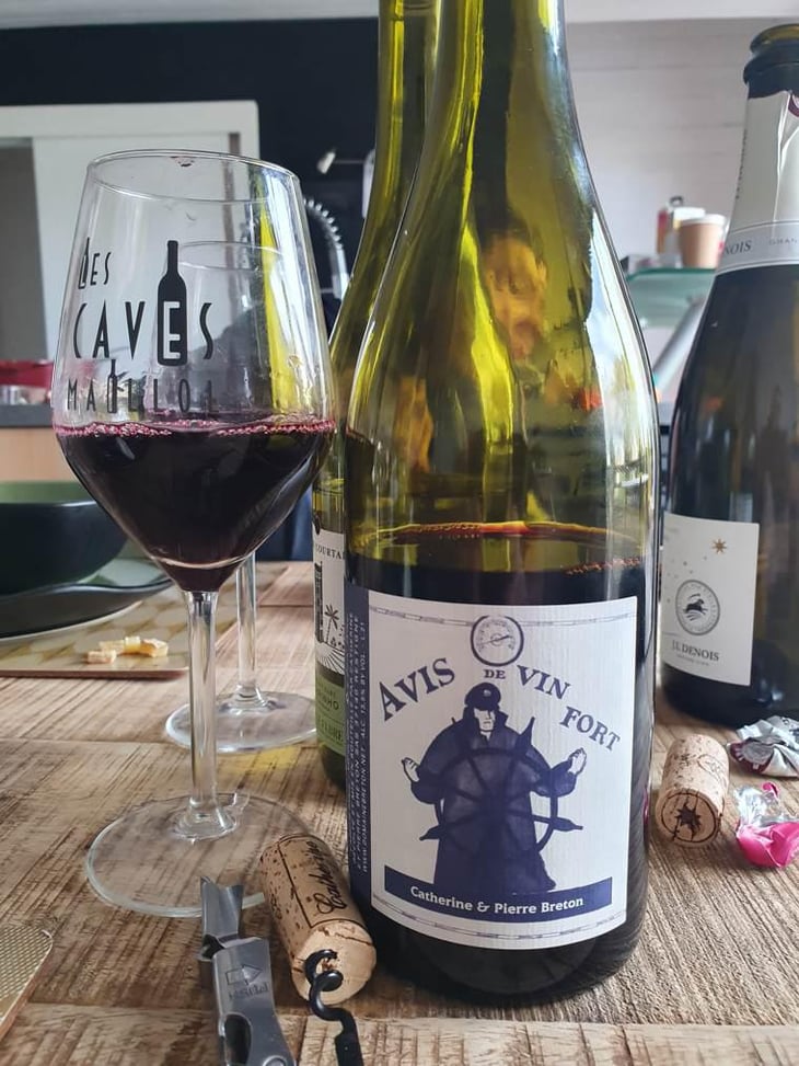 Avis de Vin Fort - Domaine Breton - Catherine & Pierre Breton 