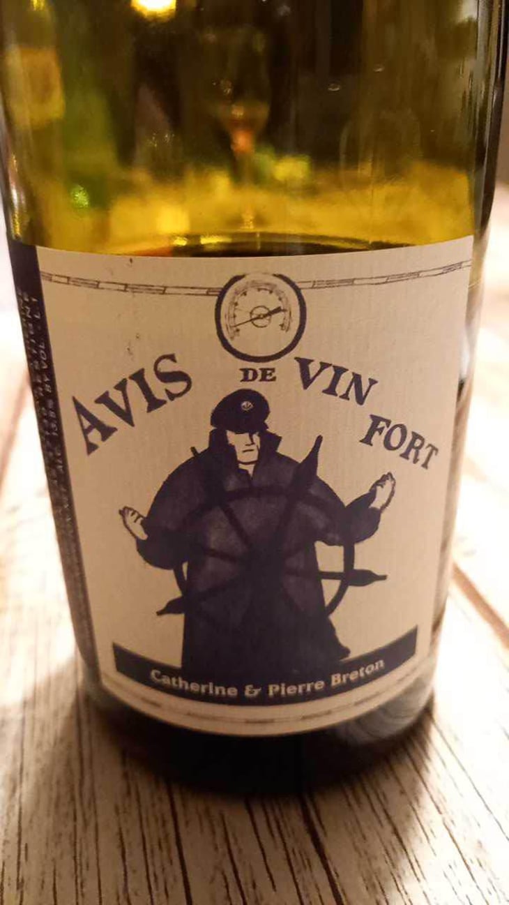 Avis de Vin Fort - Domaine Breton - Catherine & Pierre Breton 