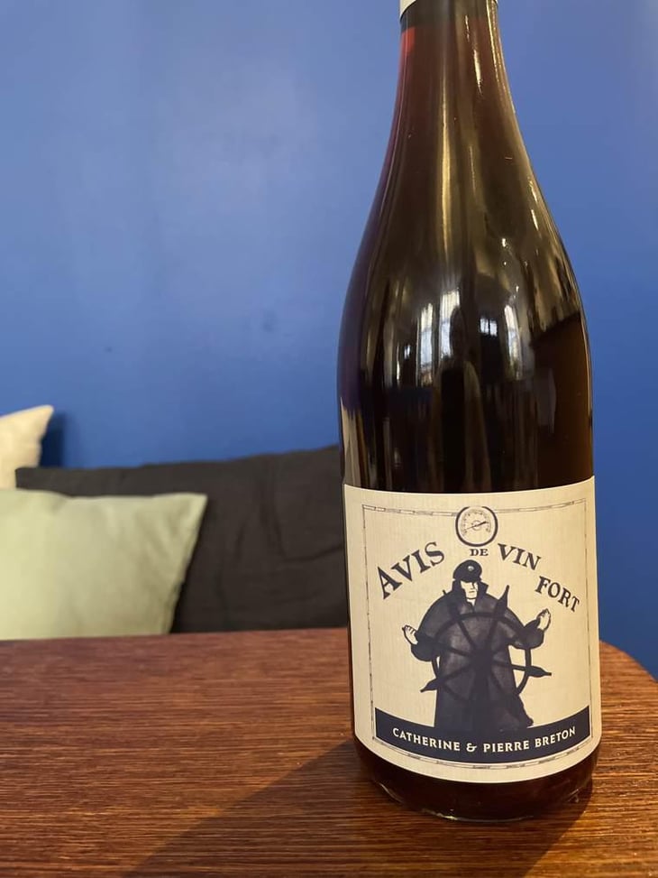 Avis de Vin Fort - Domaine Breton - Catherine & Pierre Breton 
