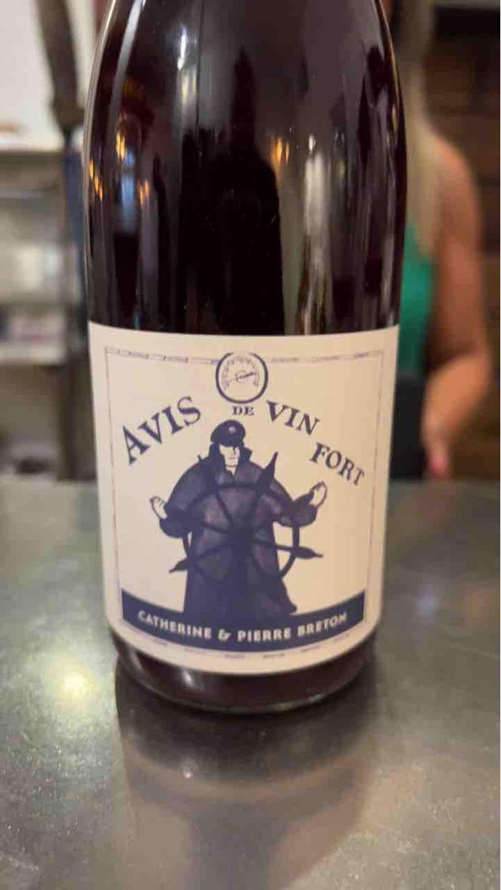 Avis de Vin Fort - Domaine Breton - Catherine & Pierre Breton 