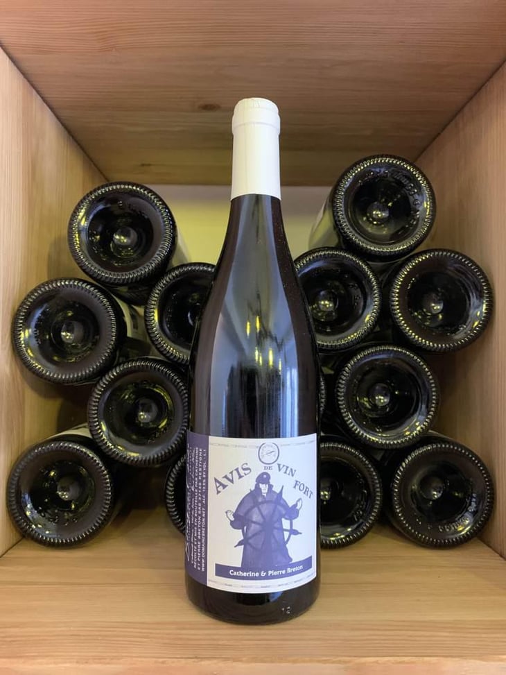 Avis de Vin Fort - Domaine Breton - Catherine & Pierre Breton 