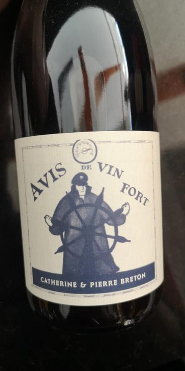 Avis de Vin Fort - Domaine Breton - Catherine & Pierre Breton 