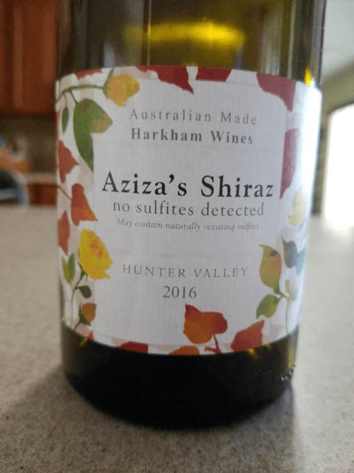Aziza's Shiraz - Harkham Wines - Harkham Family 