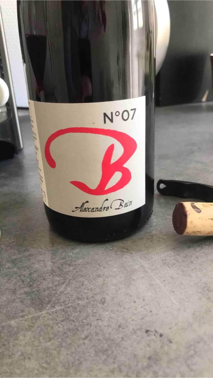 B N°07 - Domaine Alexandre Bain - Alexandre Bain 
