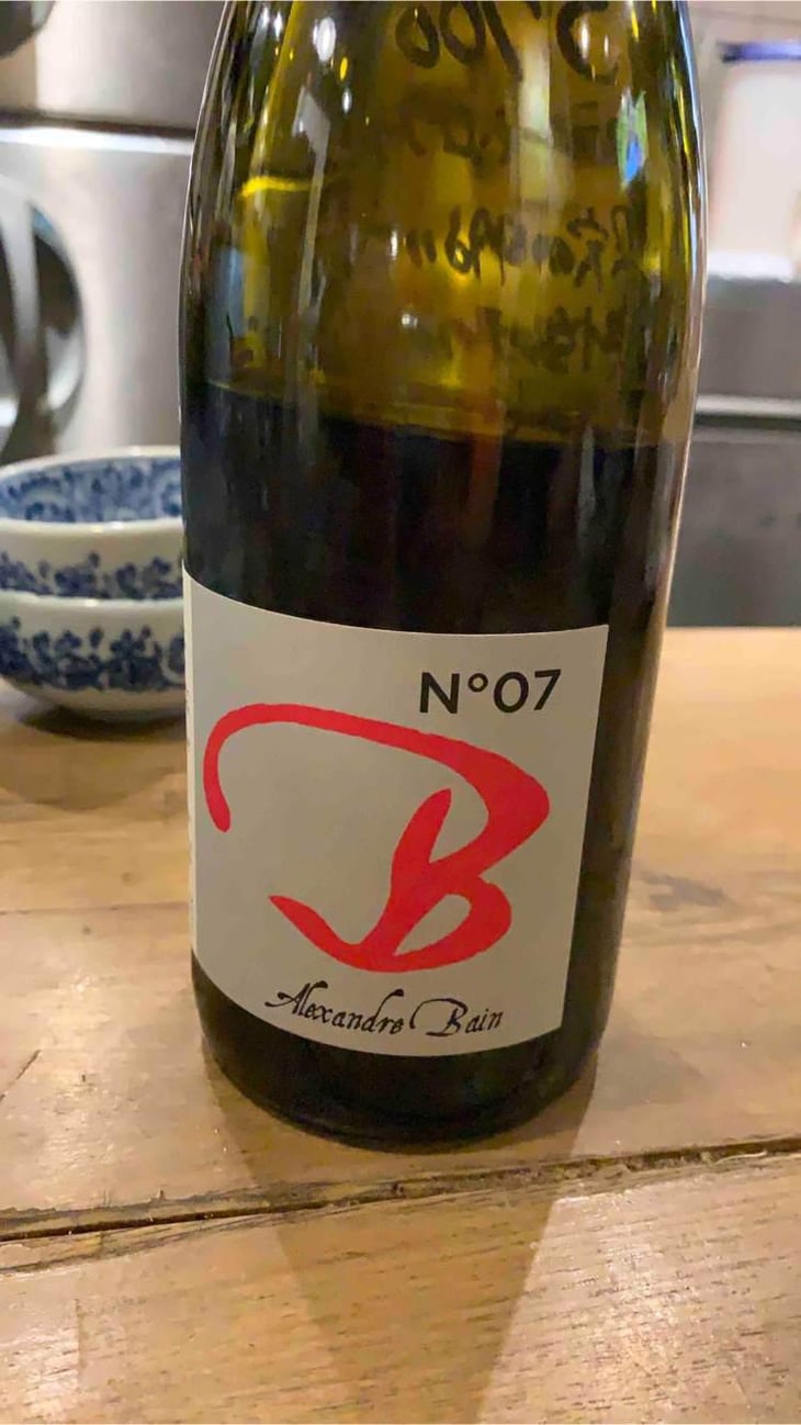 B N°07 - Domaine Alexandre Bain - Alexandre Bain 