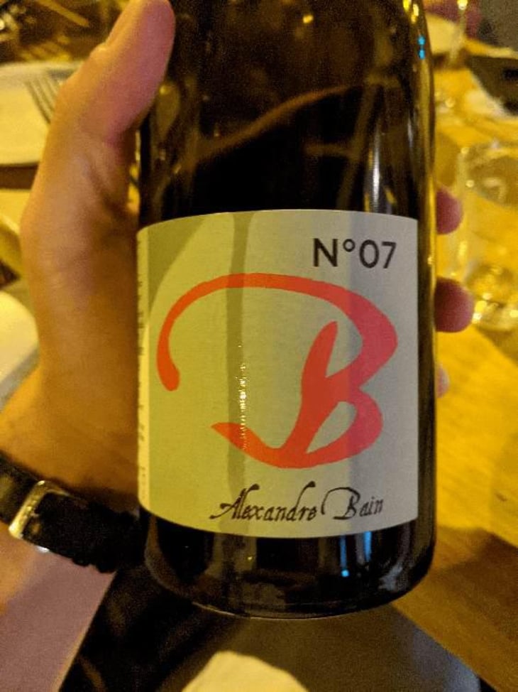 B N°07 - Domaine Alexandre Bain - Alexandre Bain 