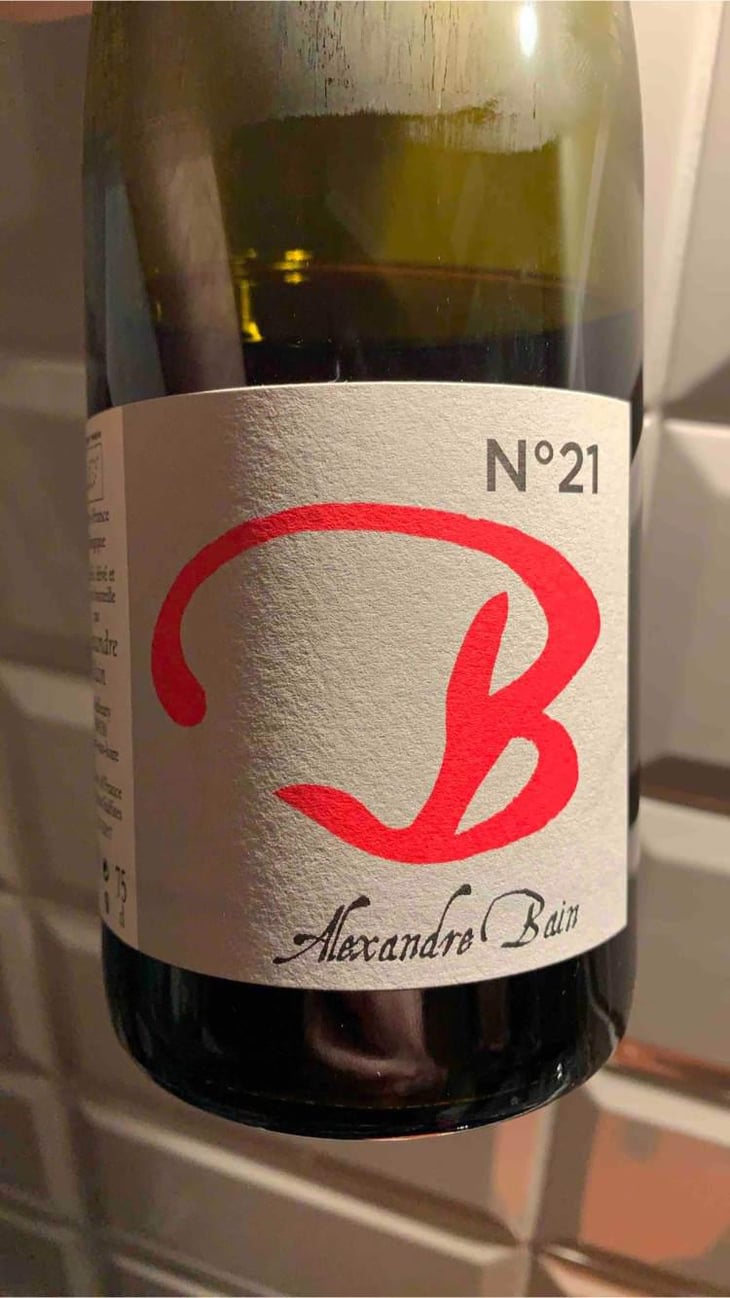 B N°21 - Domaine Alexandre Bain - Alexandre Bain 
