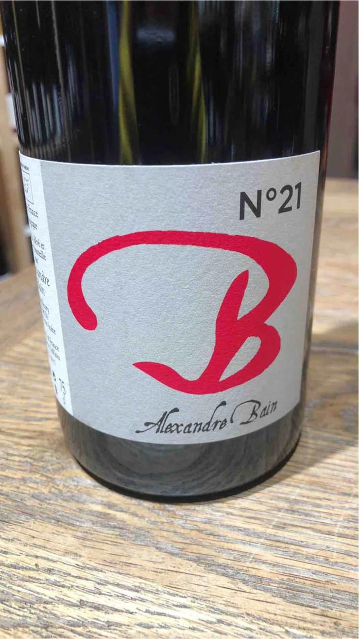 B N°21 - Domaine Alexandre Bain - Alexandre Bain 