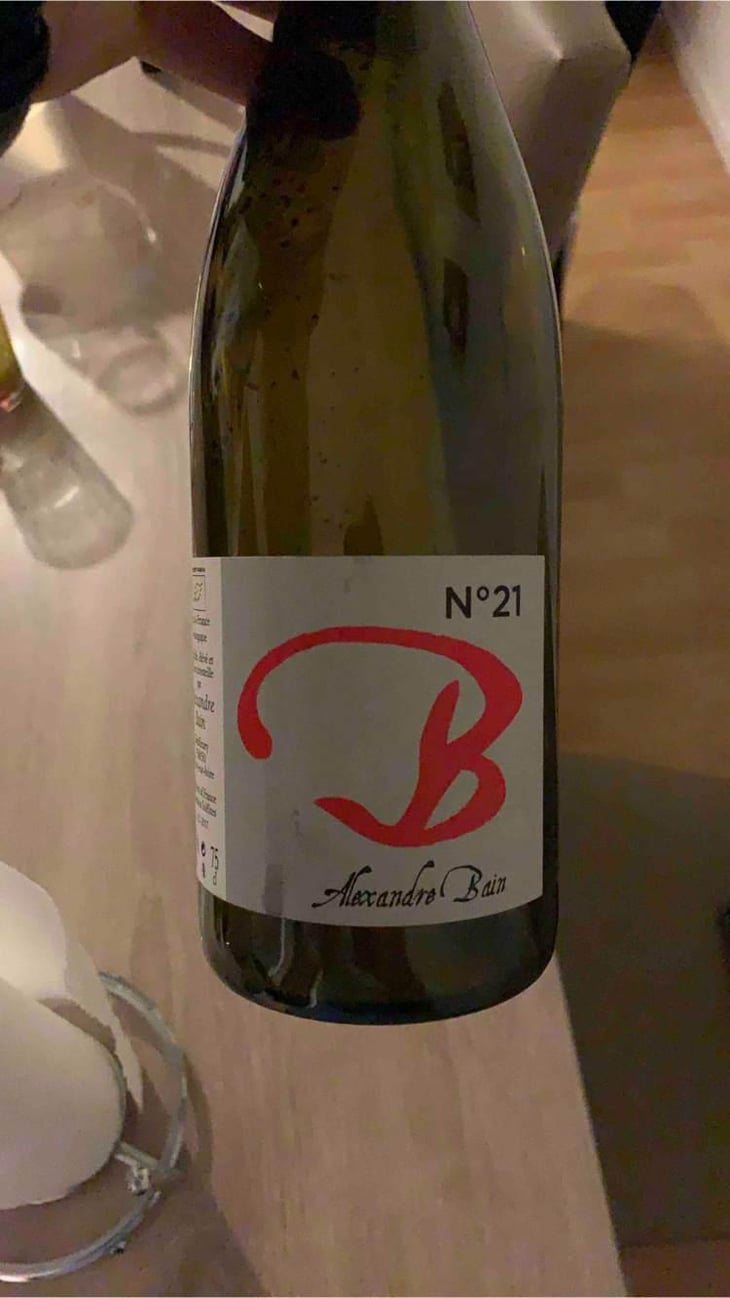 B N°21 - Domaine Alexandre Bain - Alexandre Bain 